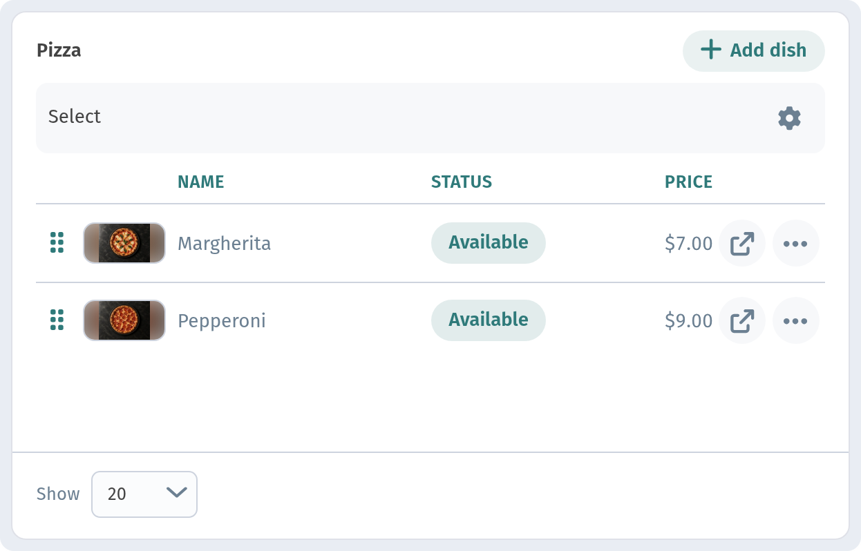 Dish photos in WebQRMenu: uploading and making them look good