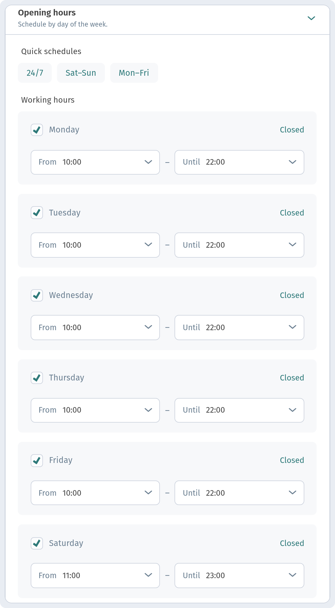 Store appearance and settings in WebQRMenu: the complete guide