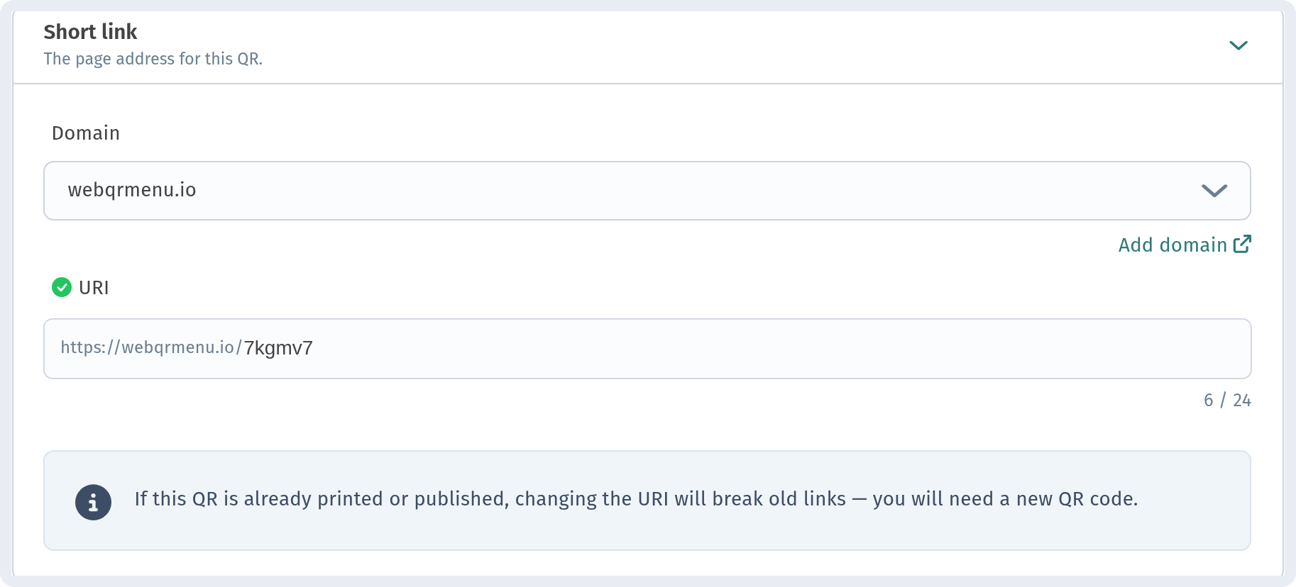 Store appearance and settings in WebQRMenu: the complete guide