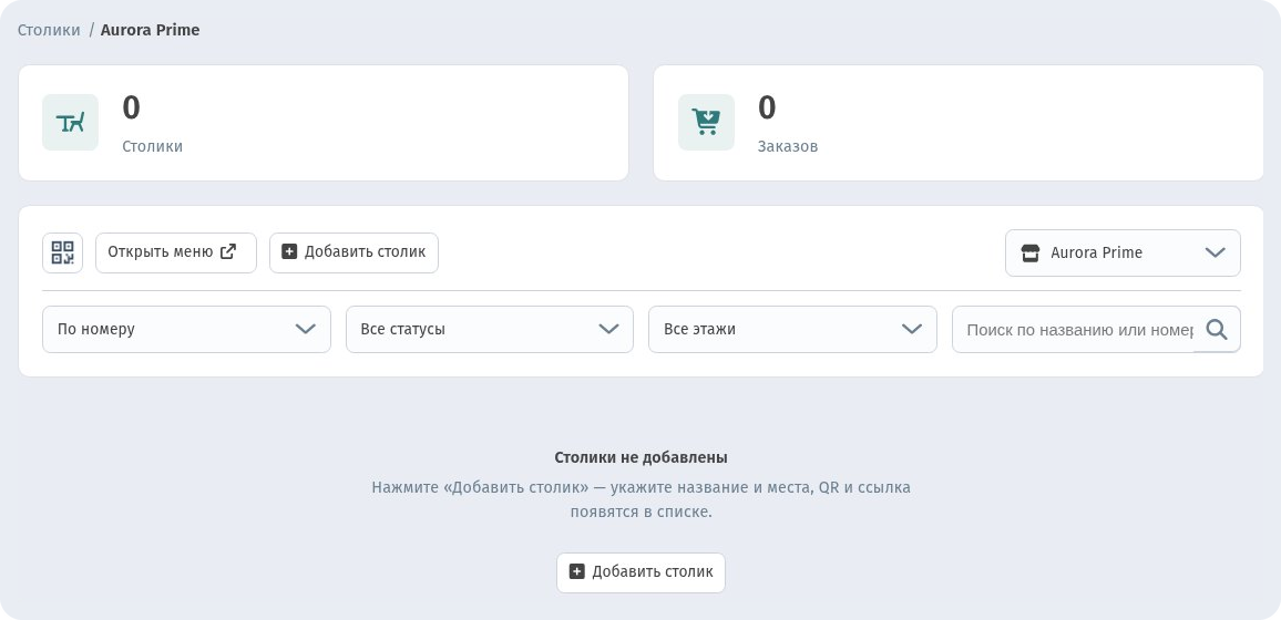 Где разместить QR-коды в ресторане или кафе