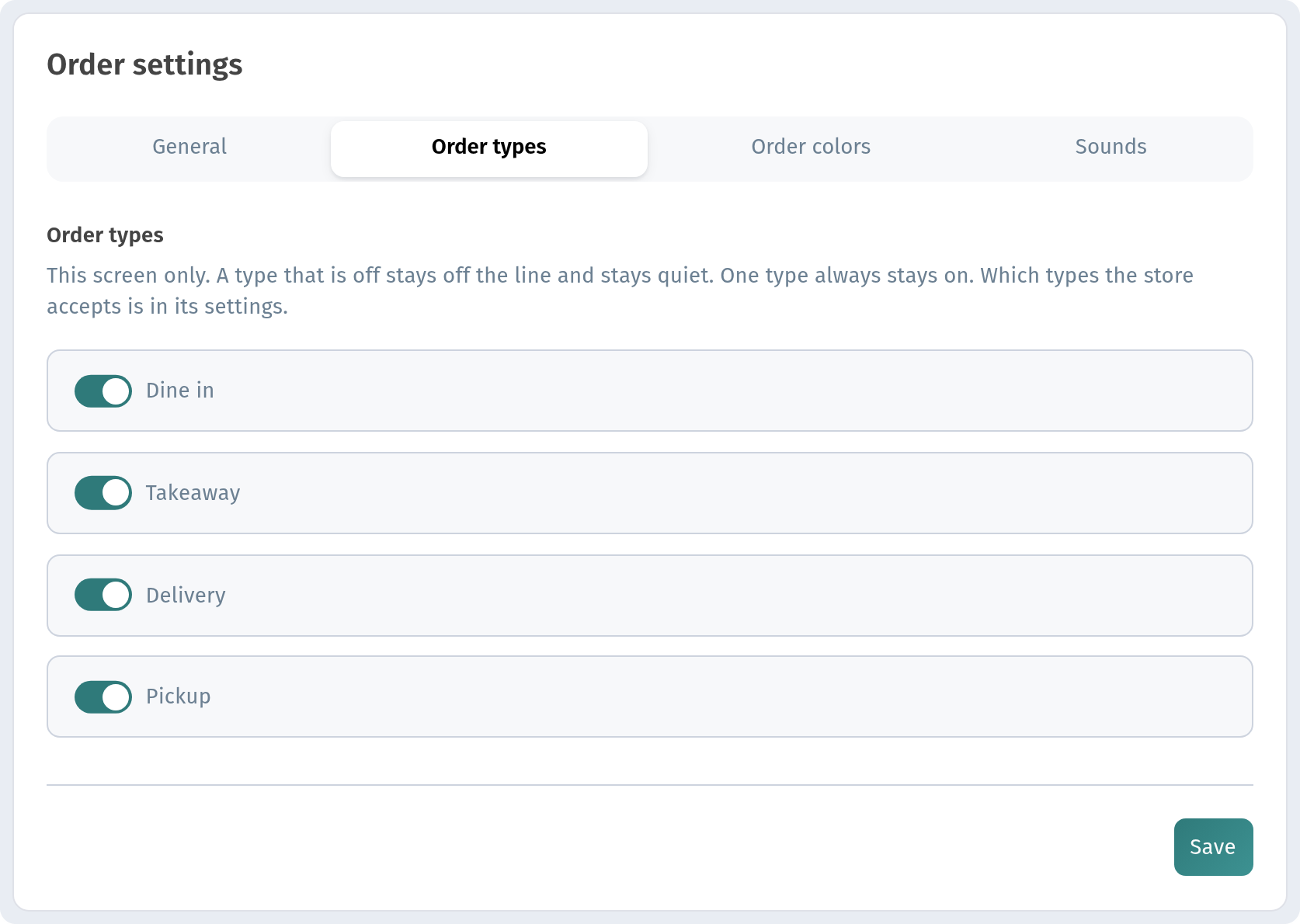 Kitchen line in WebQRMenu: the kitchen screen for QR orders