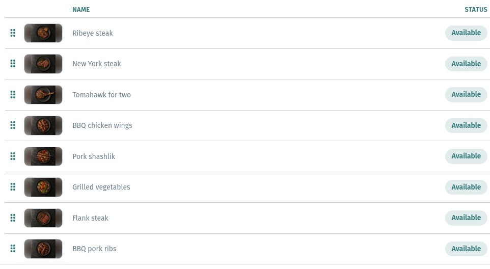 Updating your menu without reprinting: seasonal dishes, stop-list and price changes in WebQRMenu