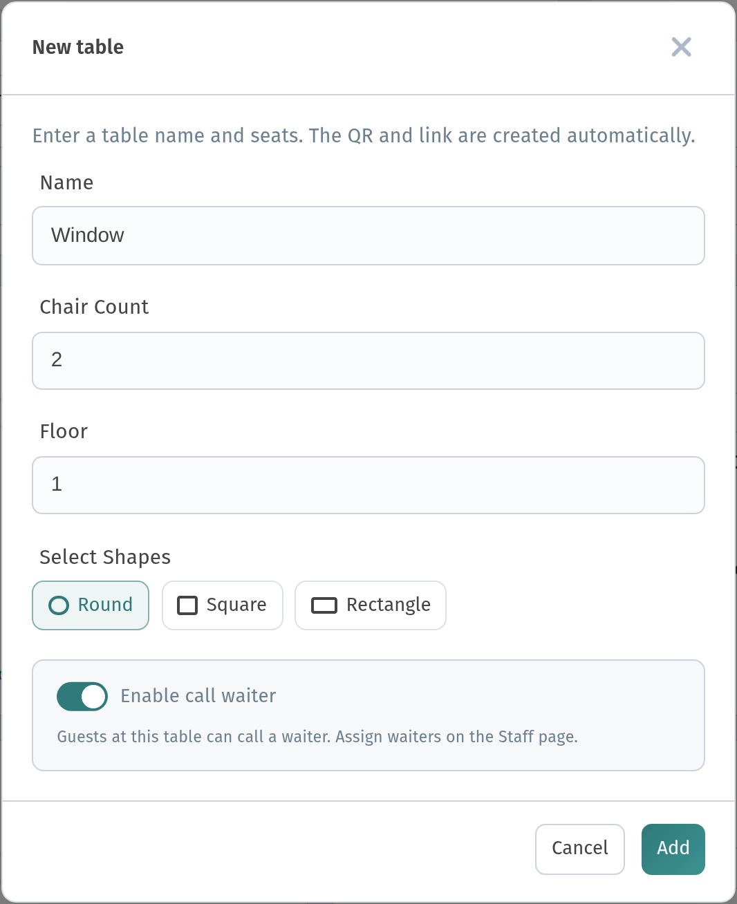 QR menu for every format: coffee shop, bar, restaurant, hotel room service, food truck
