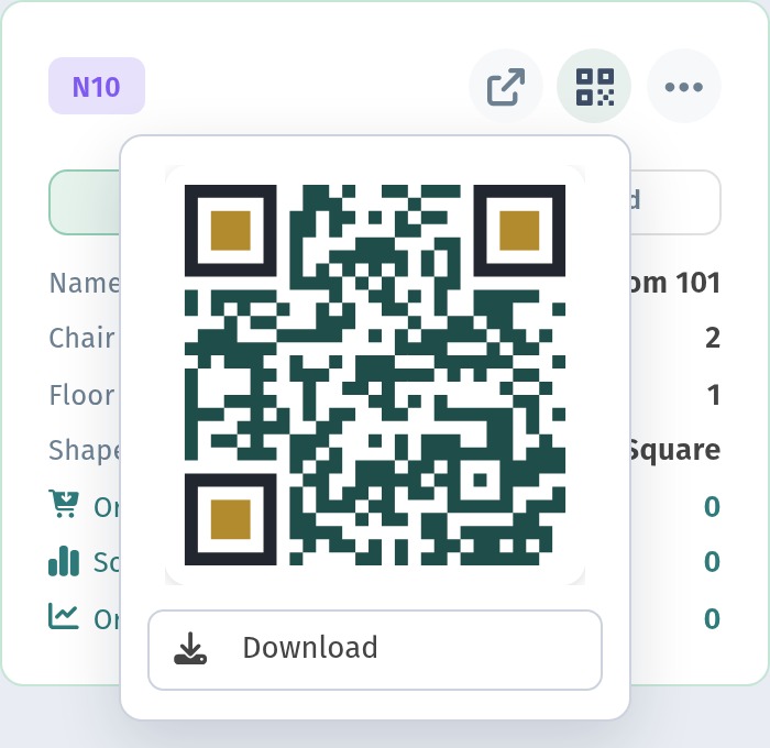 QR menu for every format: coffee shop, bar, restaurant, hotel room service, food truck
