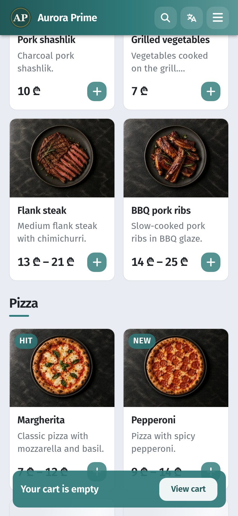 How a guest finds a dish: search, categories and navigation in a QR menu