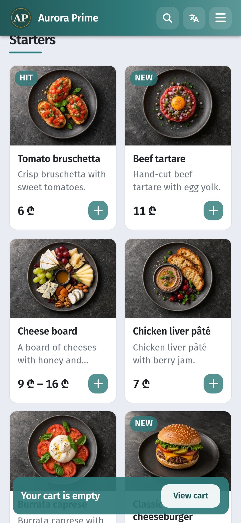 How a guest finds a dish: search, categories and navigation in a QR menu