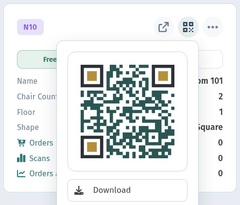 Table QR vs general menu link: what the guest sees