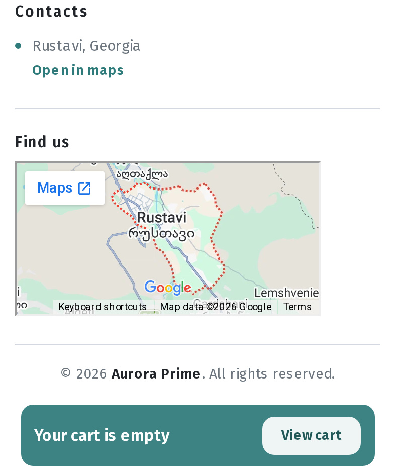 Show map on the menu page: address for guests in WebQRMenu
